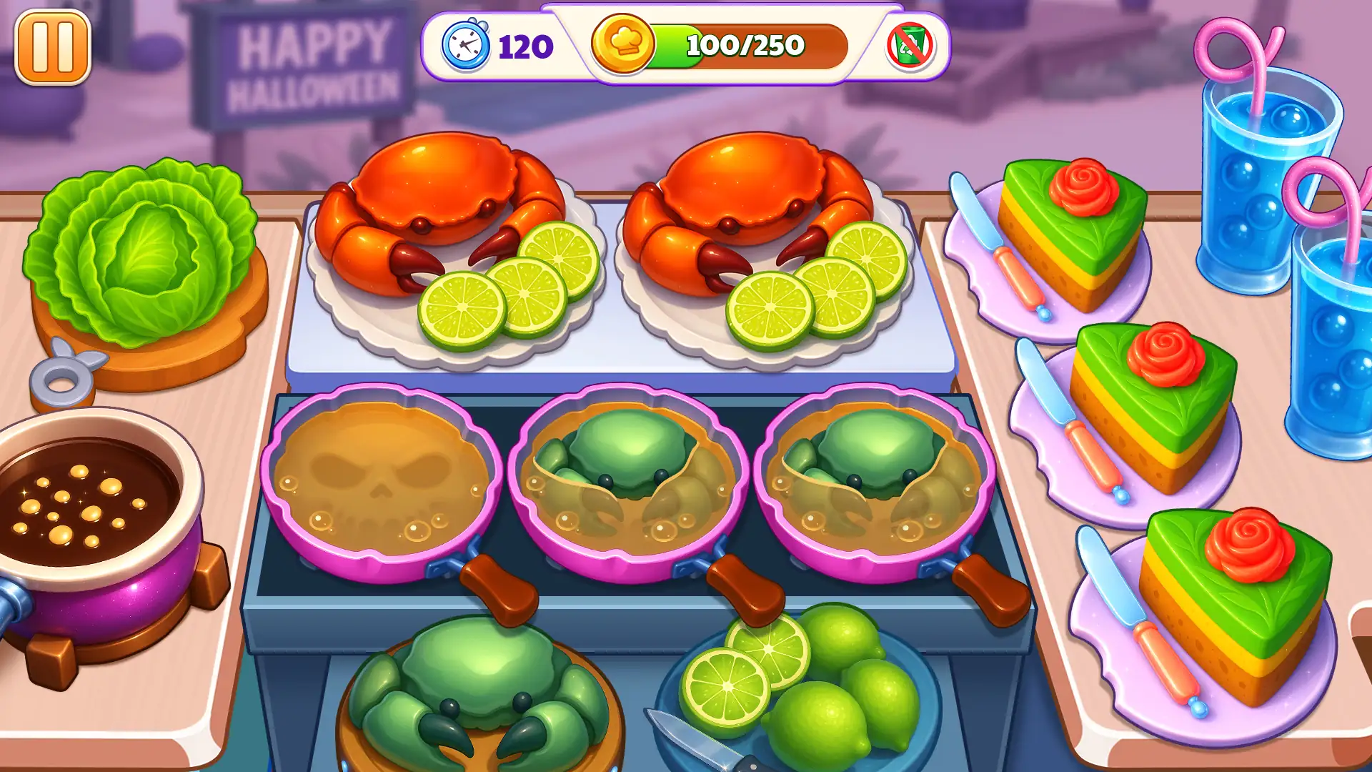 Halloween Madness Cooking Game скриншот 4