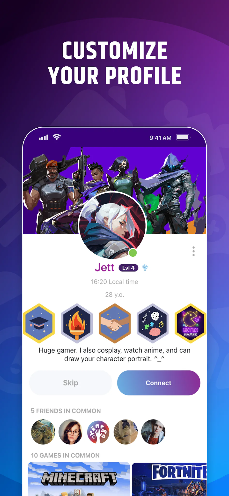 Schermata GameTree: LFG & Gamer Friends 4