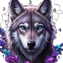 Animal Color-Paint By Number
