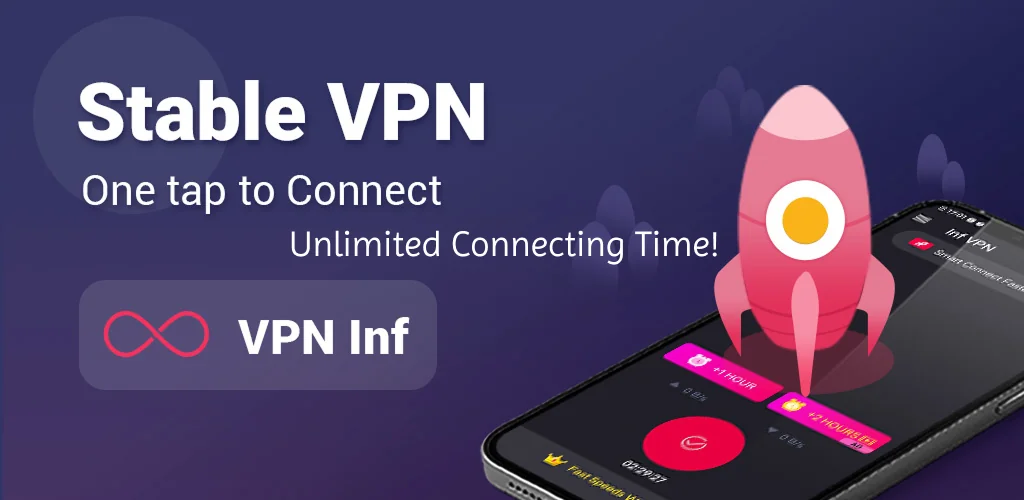 INF VPN - no time limited aplikace obálka pro Android