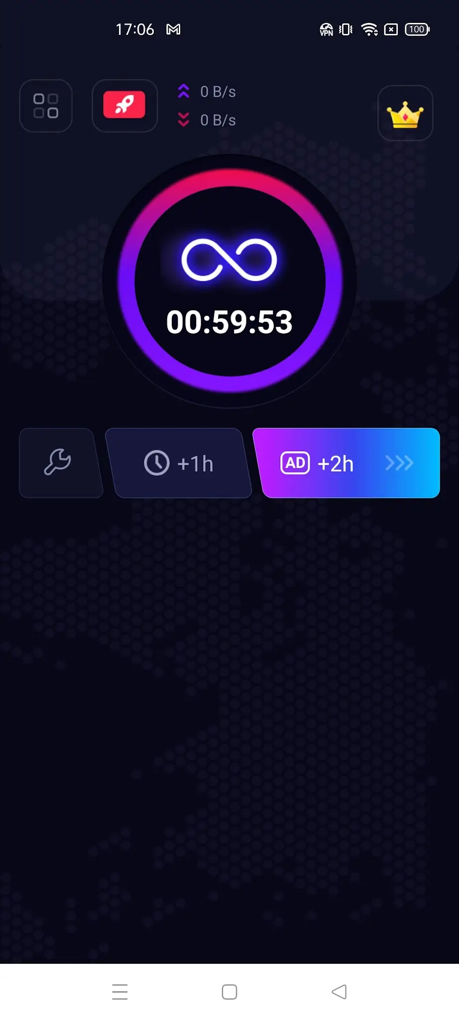 Snímek obrazovky INF VPN - no time limited 4