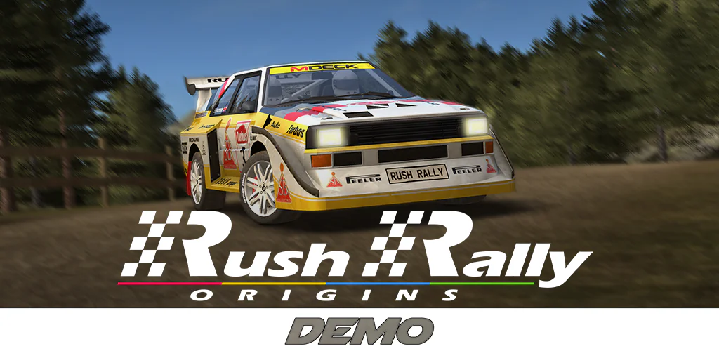 Rush Rally Origins Demo игра обложка для Android