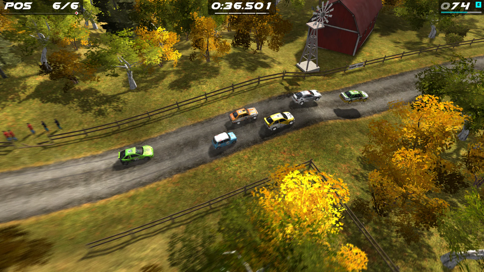 Скриншот Rush Rally Origins Demo 1