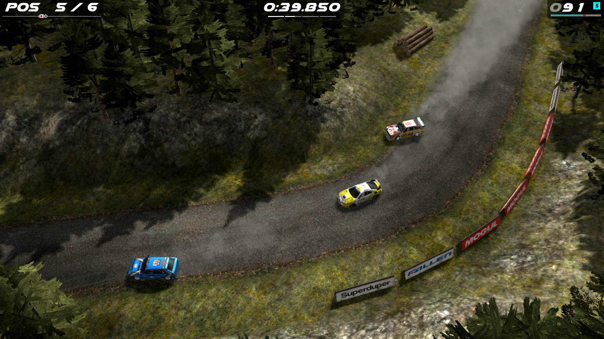 Скриншот Rush Rally Origins Demo 2