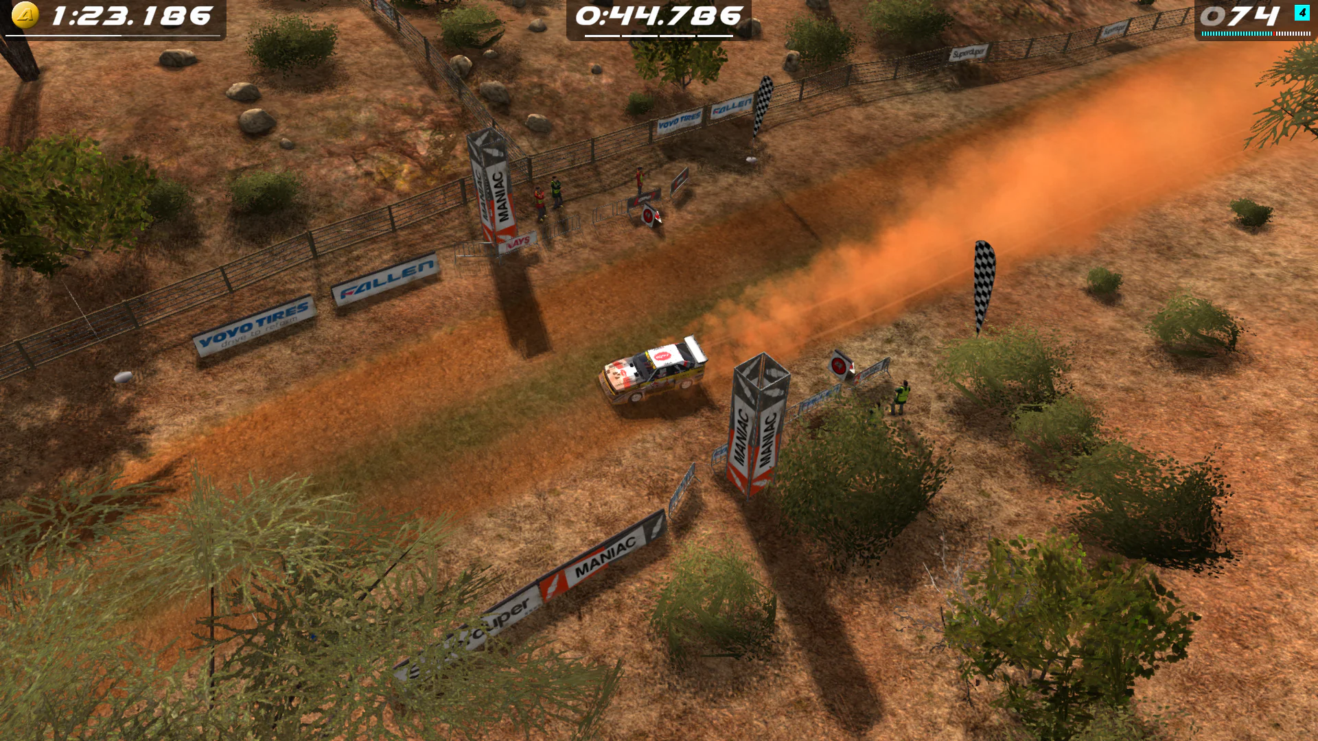 Скриншот Rush Rally Origins Demo 5
