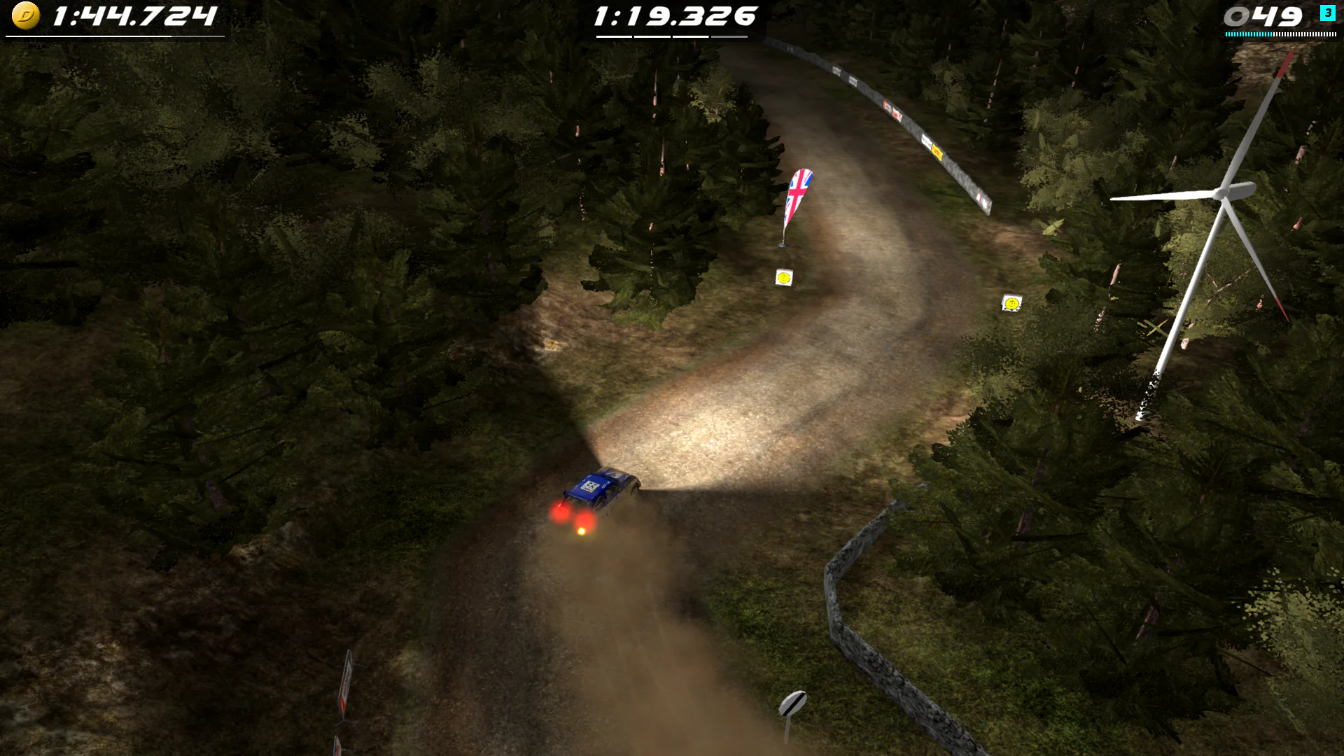 Скриншот Rush Rally Origins Demo 8