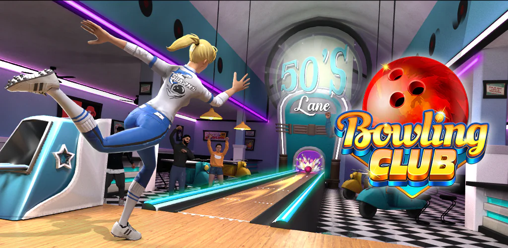 Bowling Club: Реальный 3D PvP игра обложка для Android