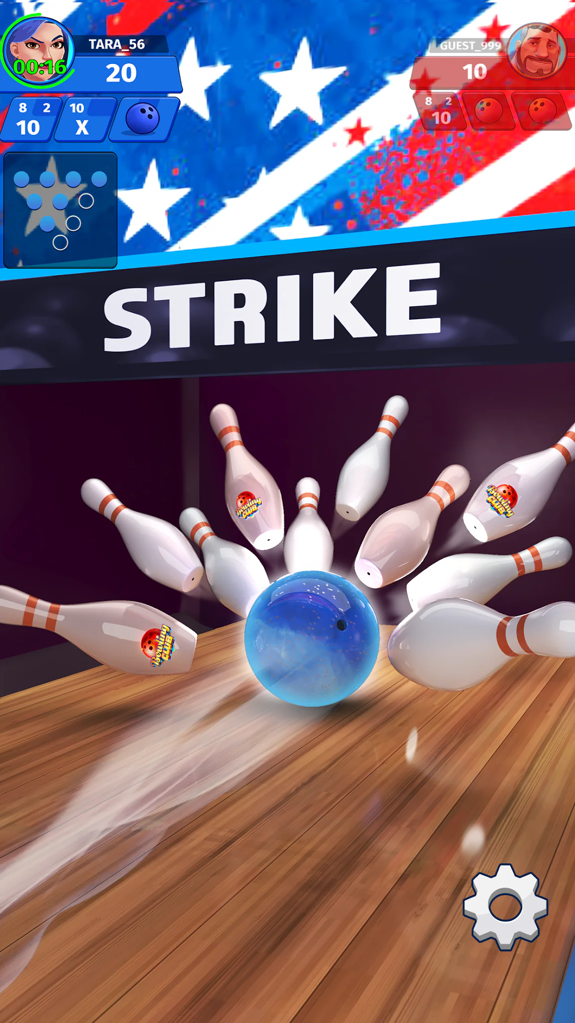 Скриншот Bowling Club: Реальный 3D PvP 1