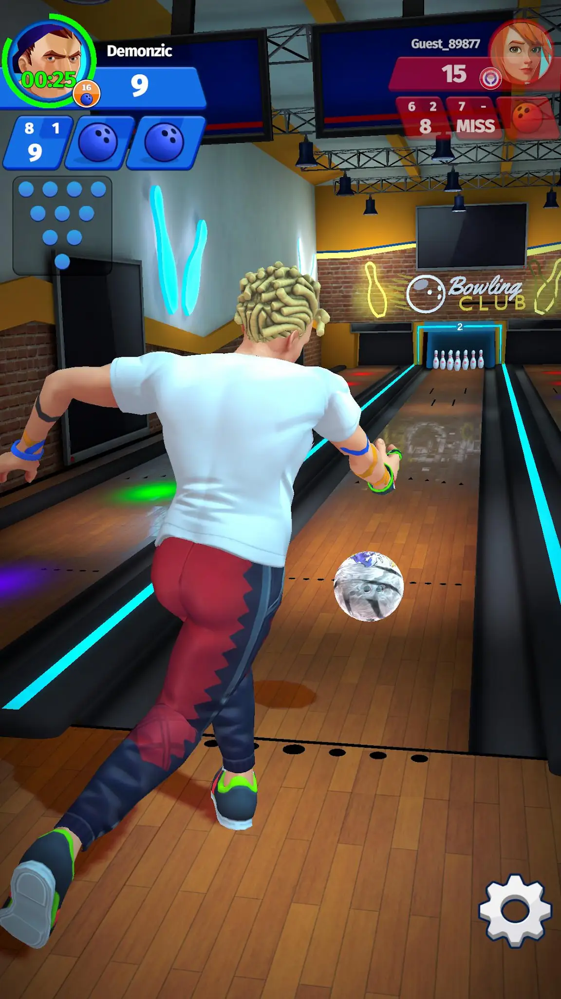 Скриншот Bowling Club: Реальный 3D PvP 4
