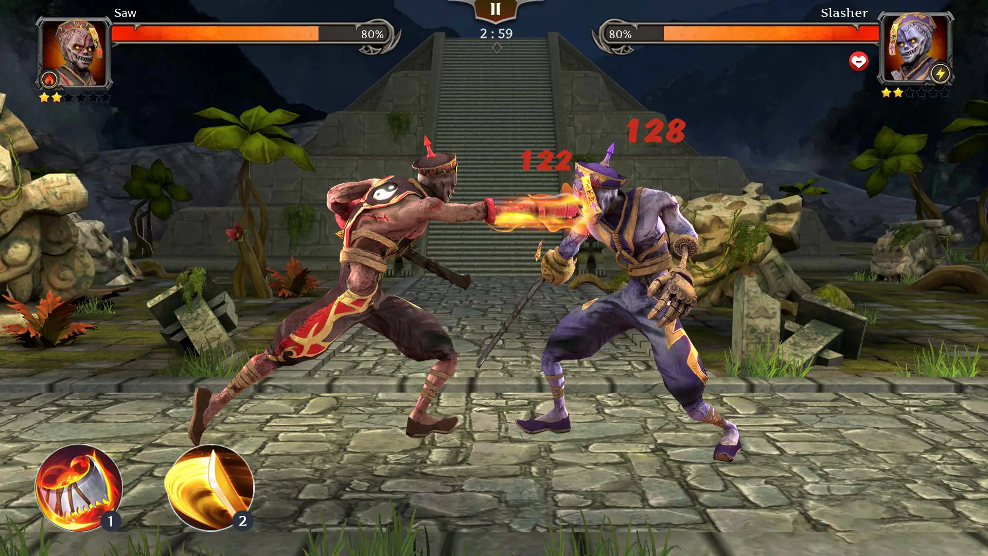 Снимка на екрана Legend Fighter: Mortal битка 2