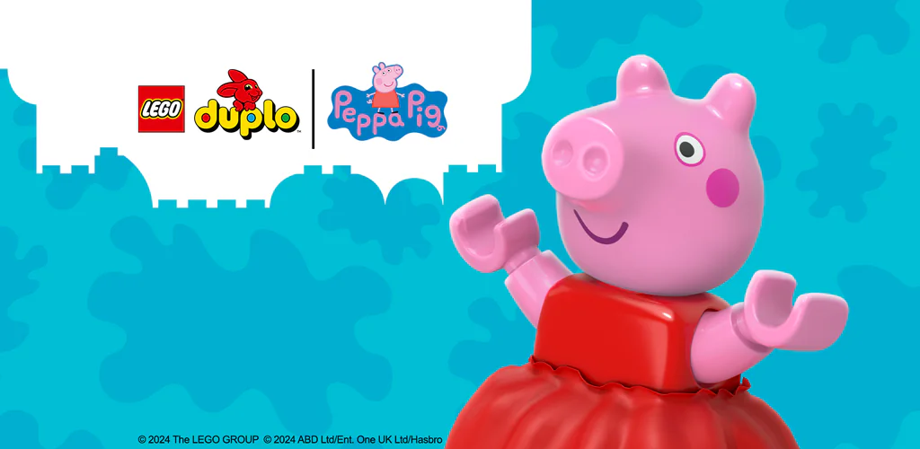 LEGO DUPLO Peppa Pig гра обкладинка для Android