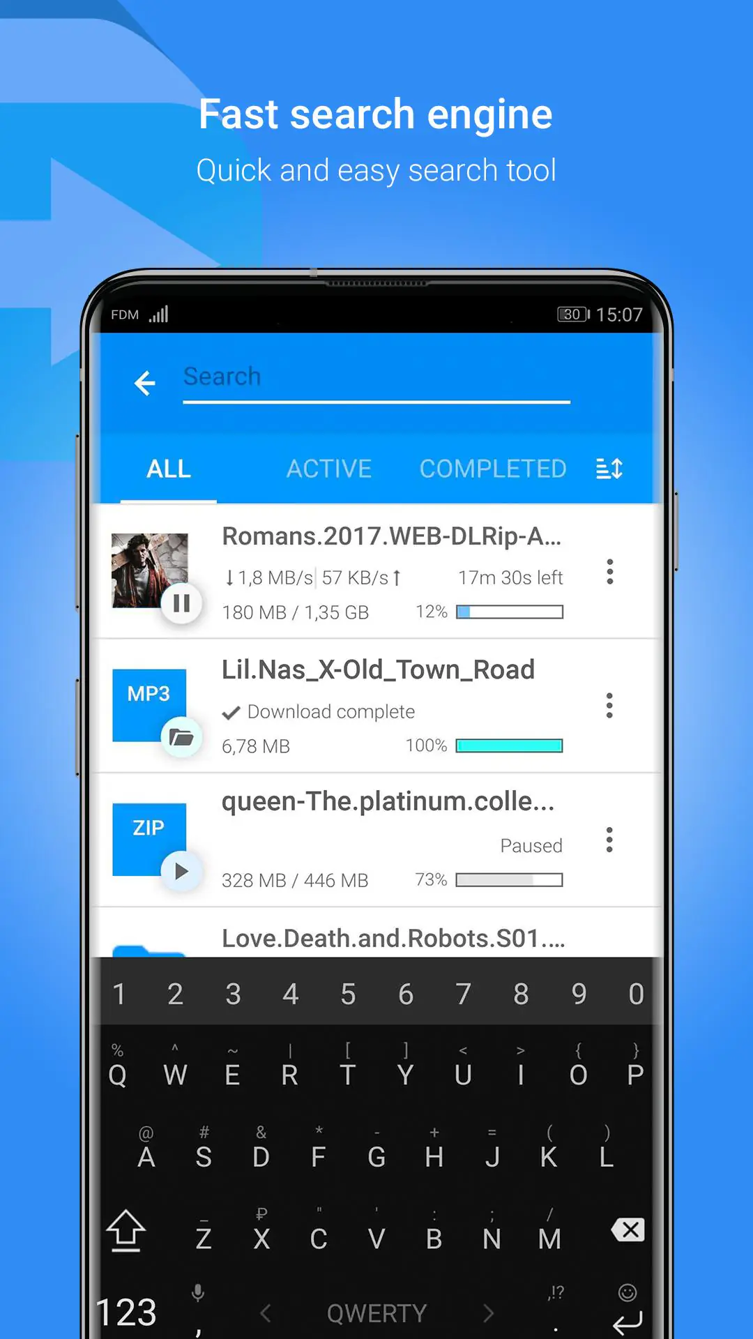 Скриншот Free Download Manager - FDM 2