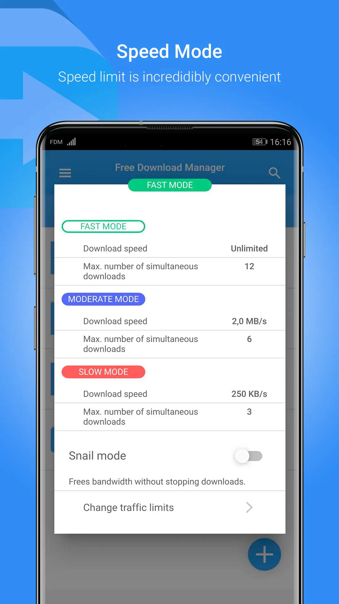 Скриншот Free Download Manager - FDM 5