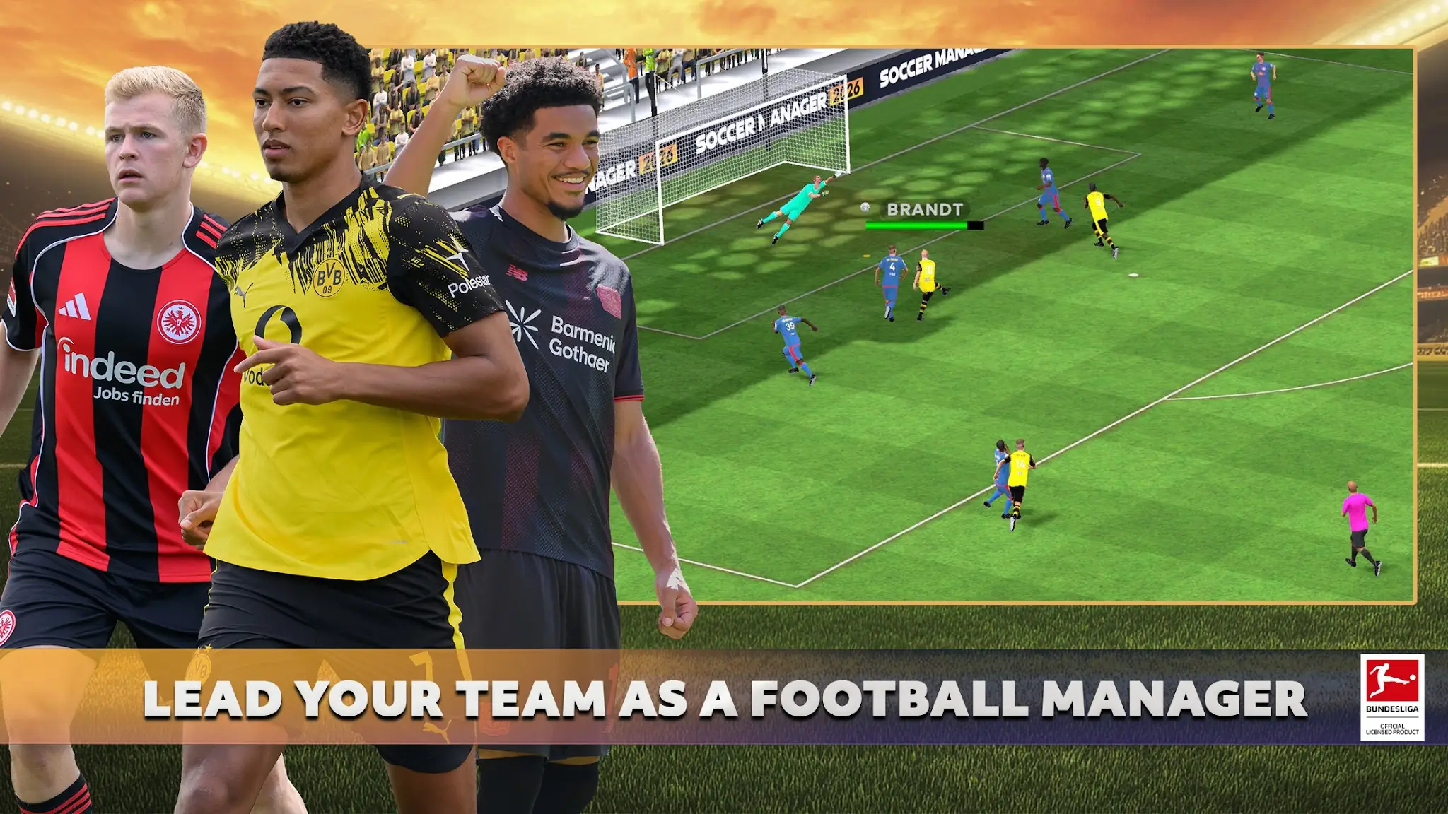 Скриншот Soccer Manager 2026 - Футбол 1
