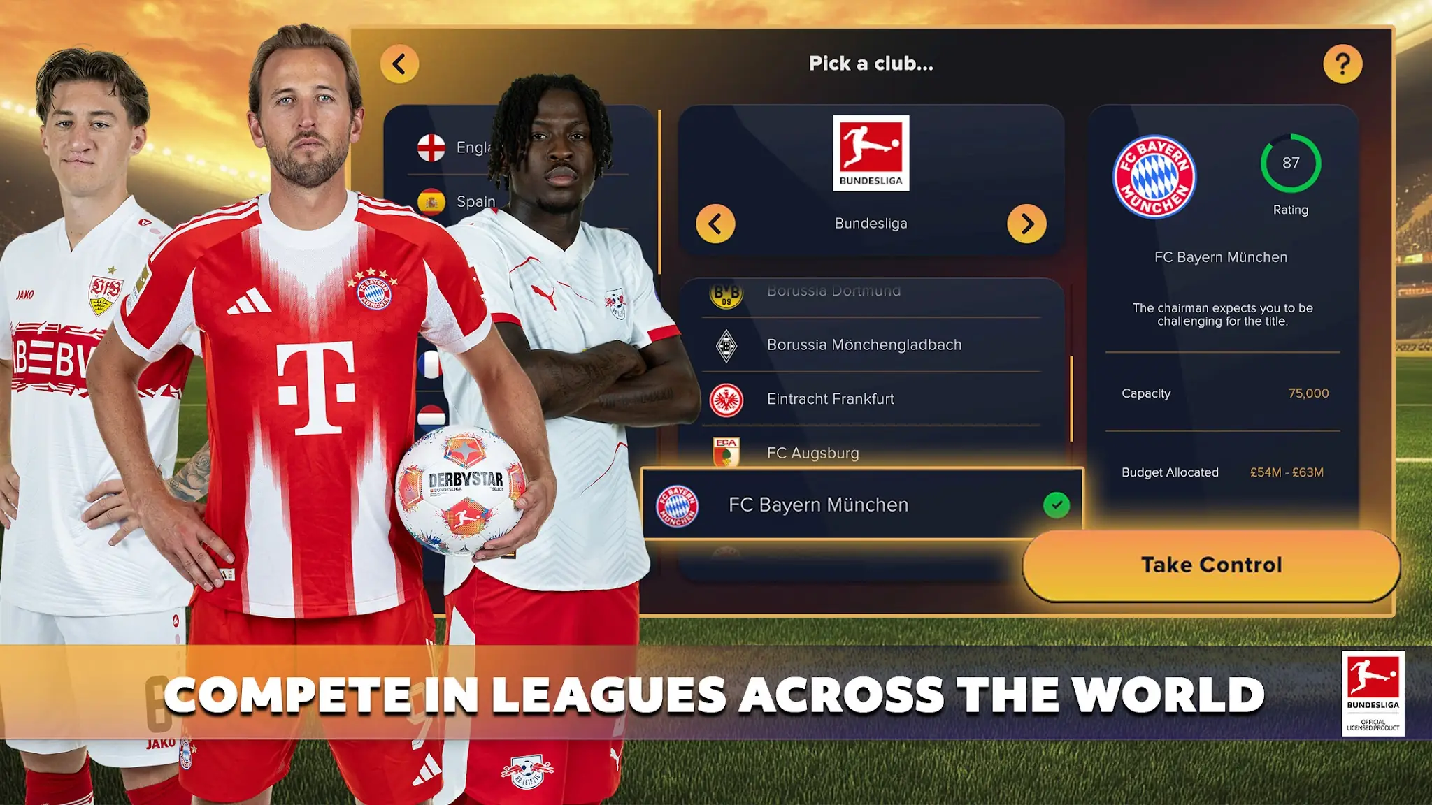 Скриншот Soccer Manager 2026 - Футбол 2