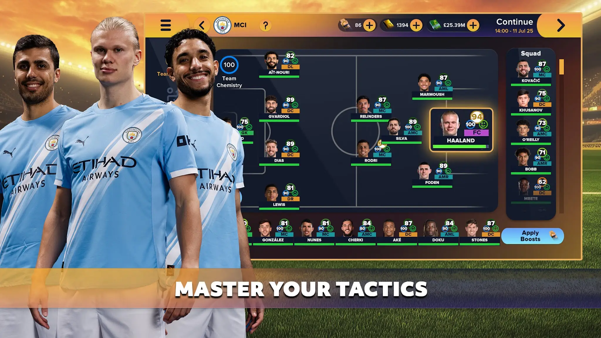 Скриншот Soccer Manager 2026 - Футбол 3