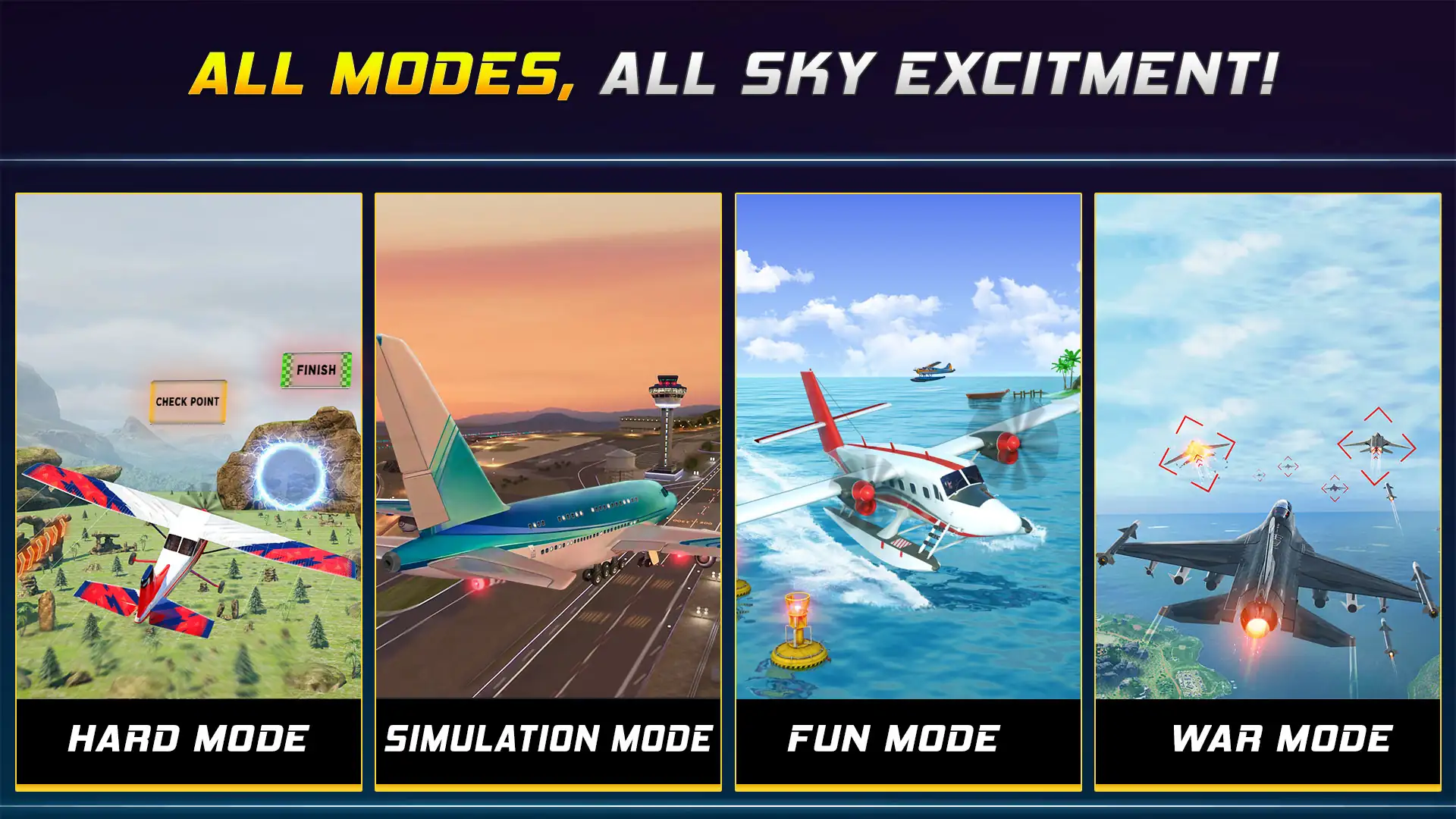 Skydrift: 3d-игра с самолетами скриншот 4