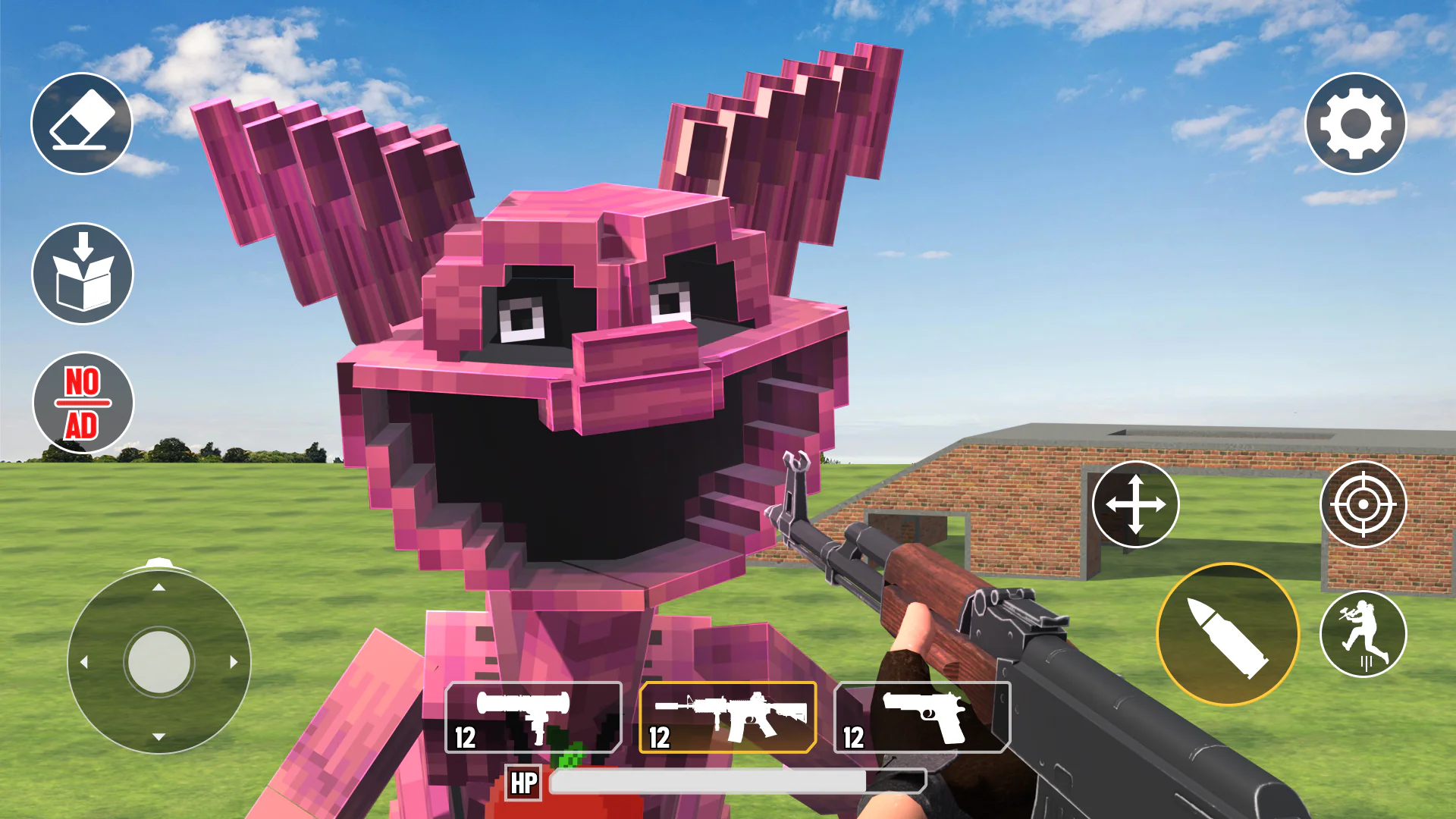 Скриншот Shooter Nextbots: Sandbox Mod 1