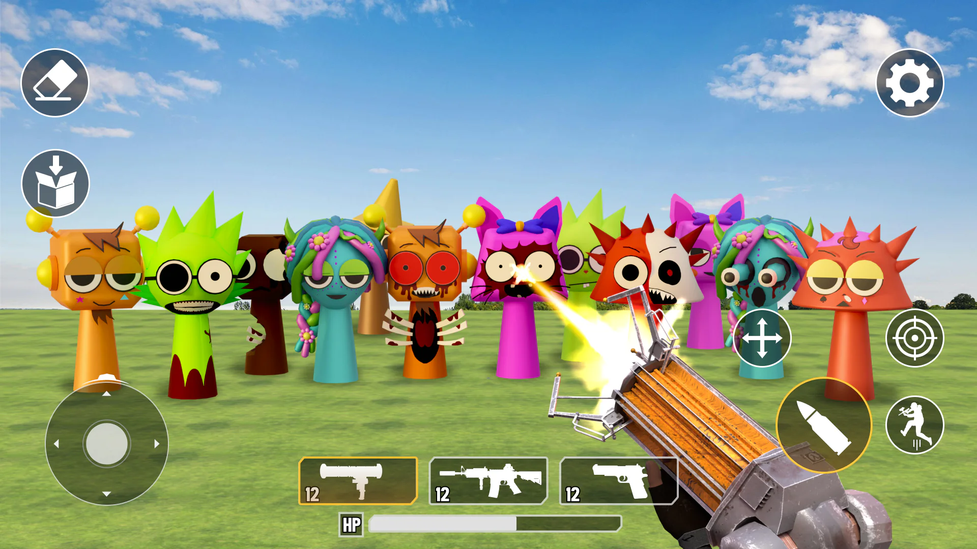 Скриншот Shooter Nextbots: Sandbox Mod 3