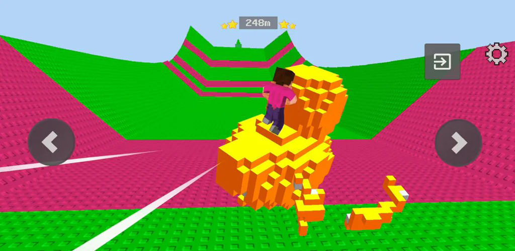 Nextbots in Playground: Pixel 掩护
