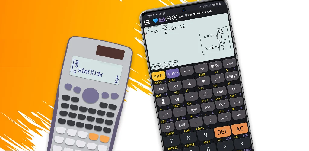 Scientific calculator plus 991 kb borítókép Androidhoz