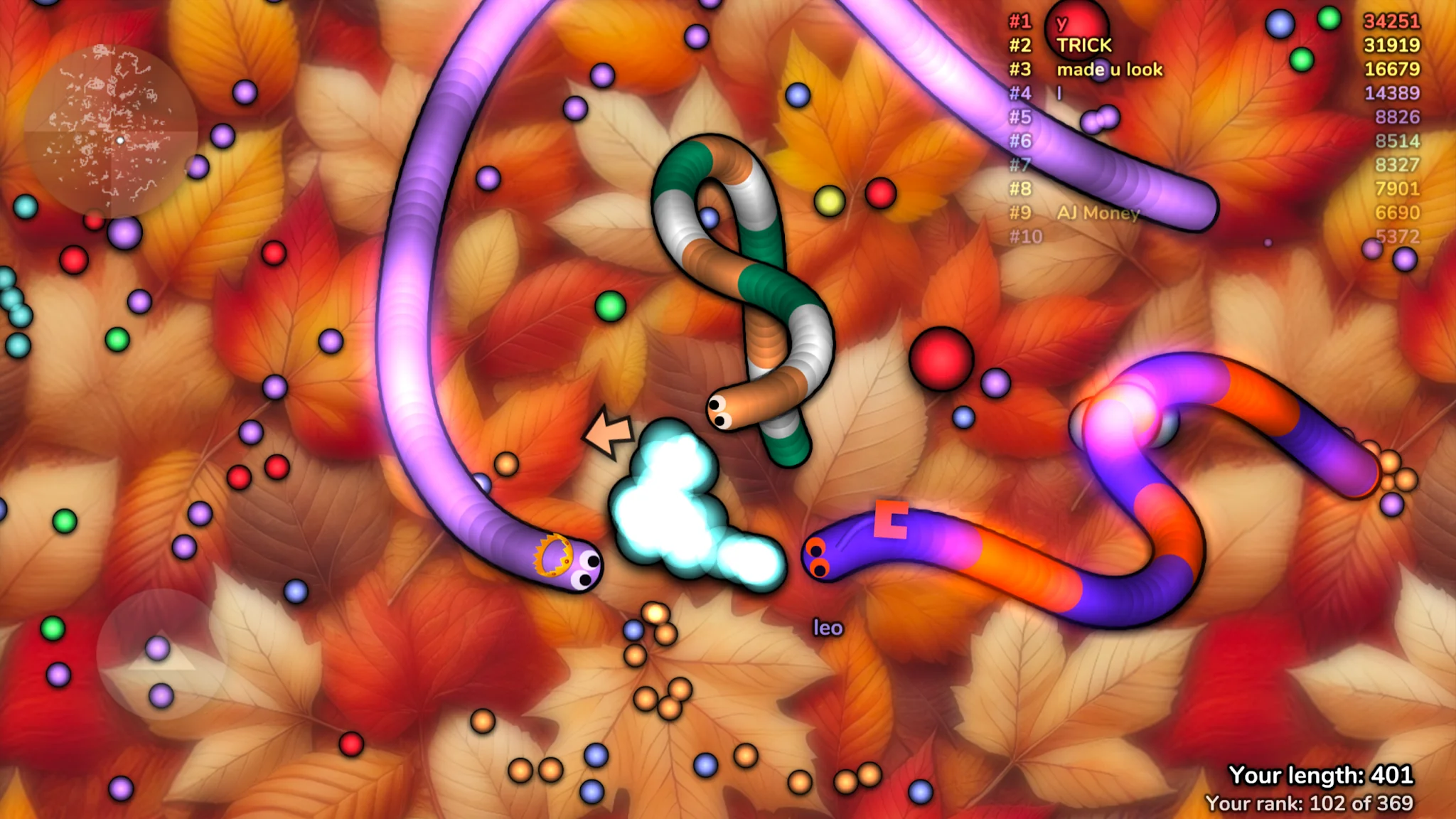 slither.io képernyőkép 6