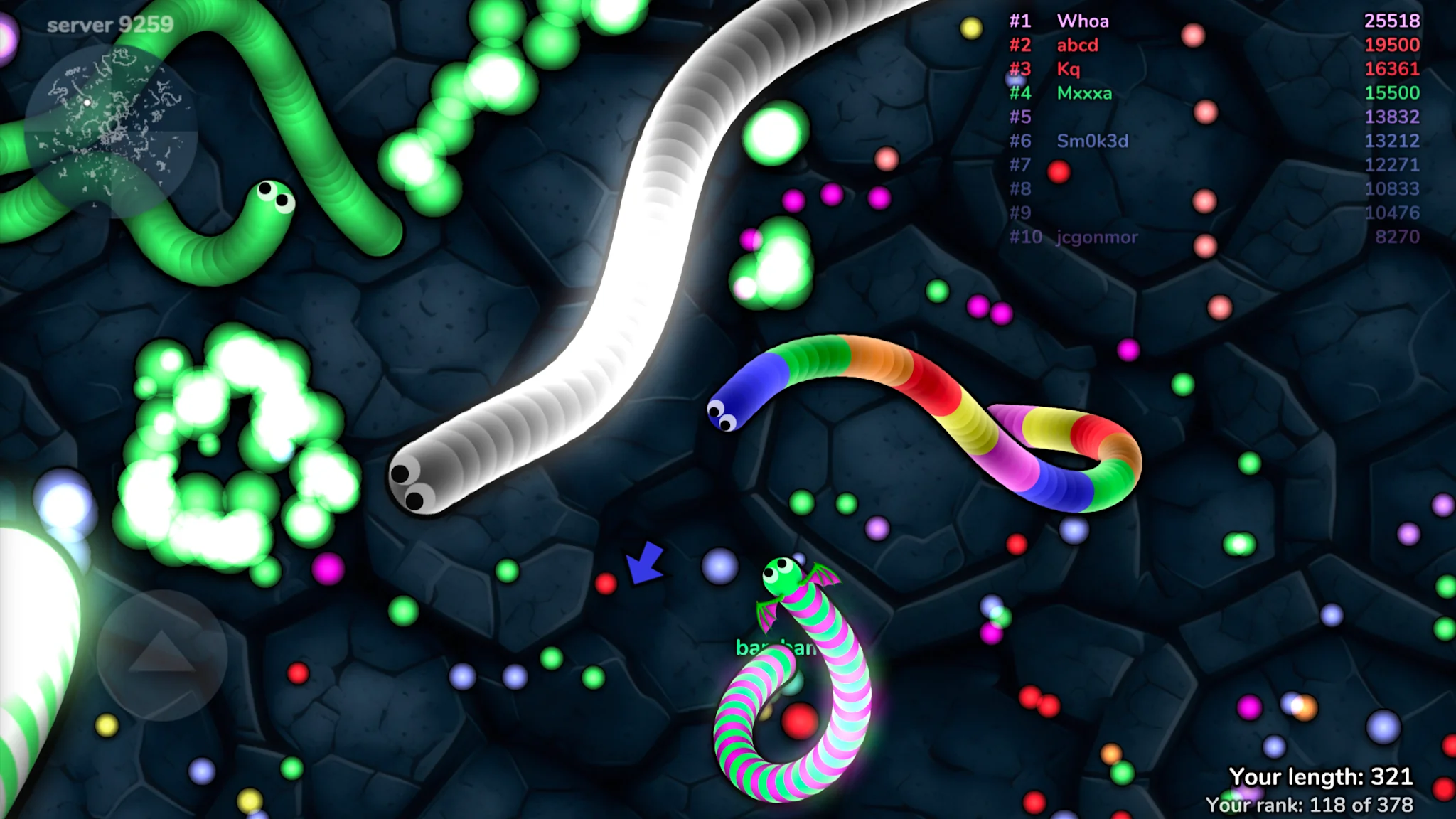 slither.io képernyőkép 7