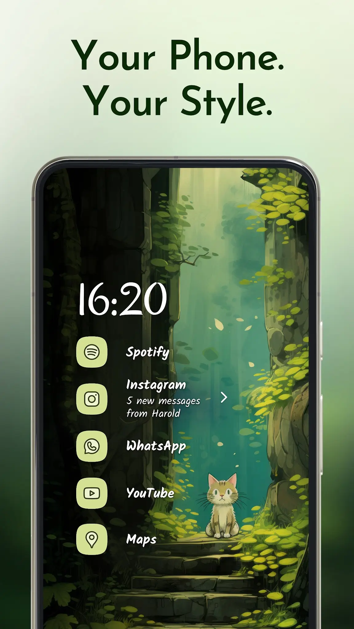 Скриншот Niagara Launcher 2