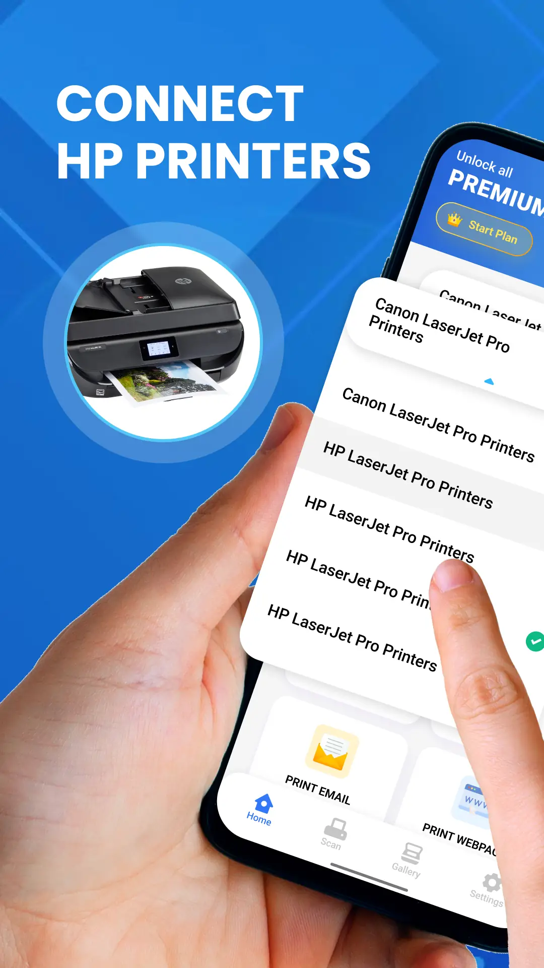 Снимка на екрана Smart Print for Mobile Printer 1
