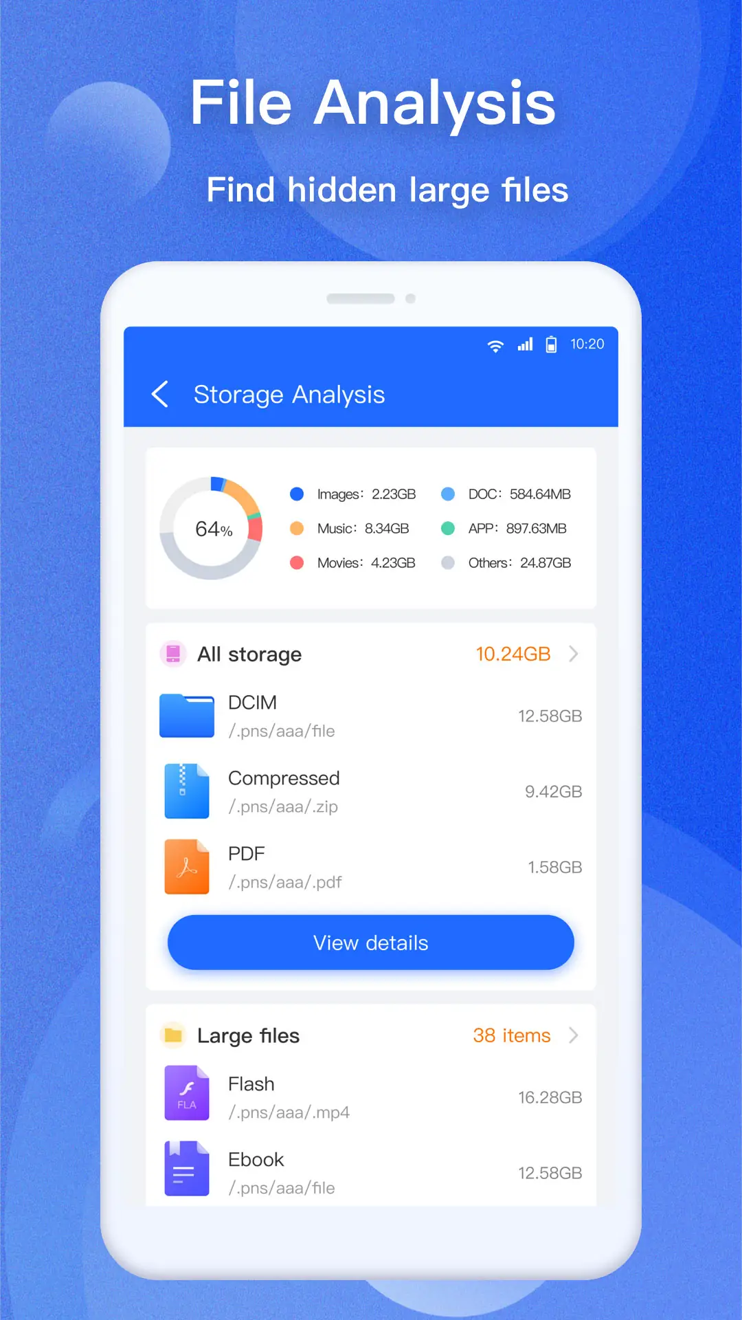 EX File Manager képernyőkép 2