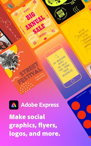 Скриншот Adobe Express 8