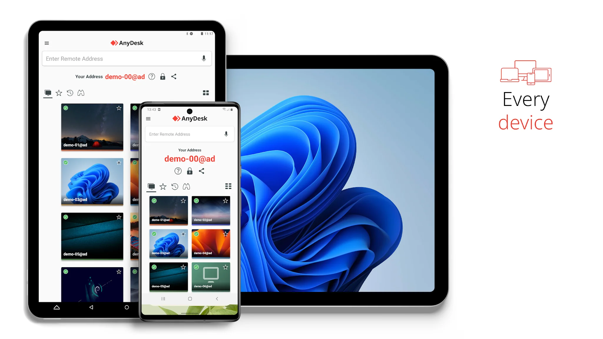 Ekran Görüntüsü AnyDesk 7