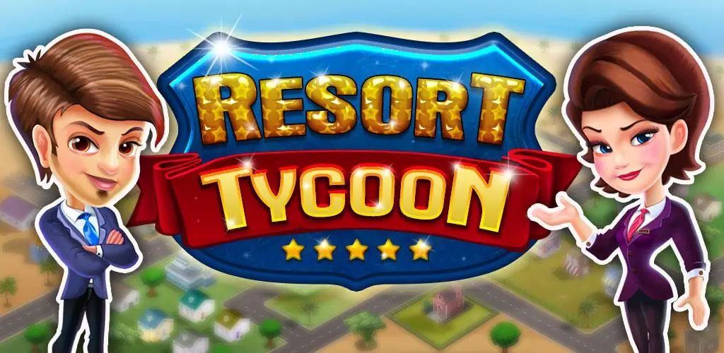 Resort Tycoon trò chơi Hình ảnh bìa cho Android