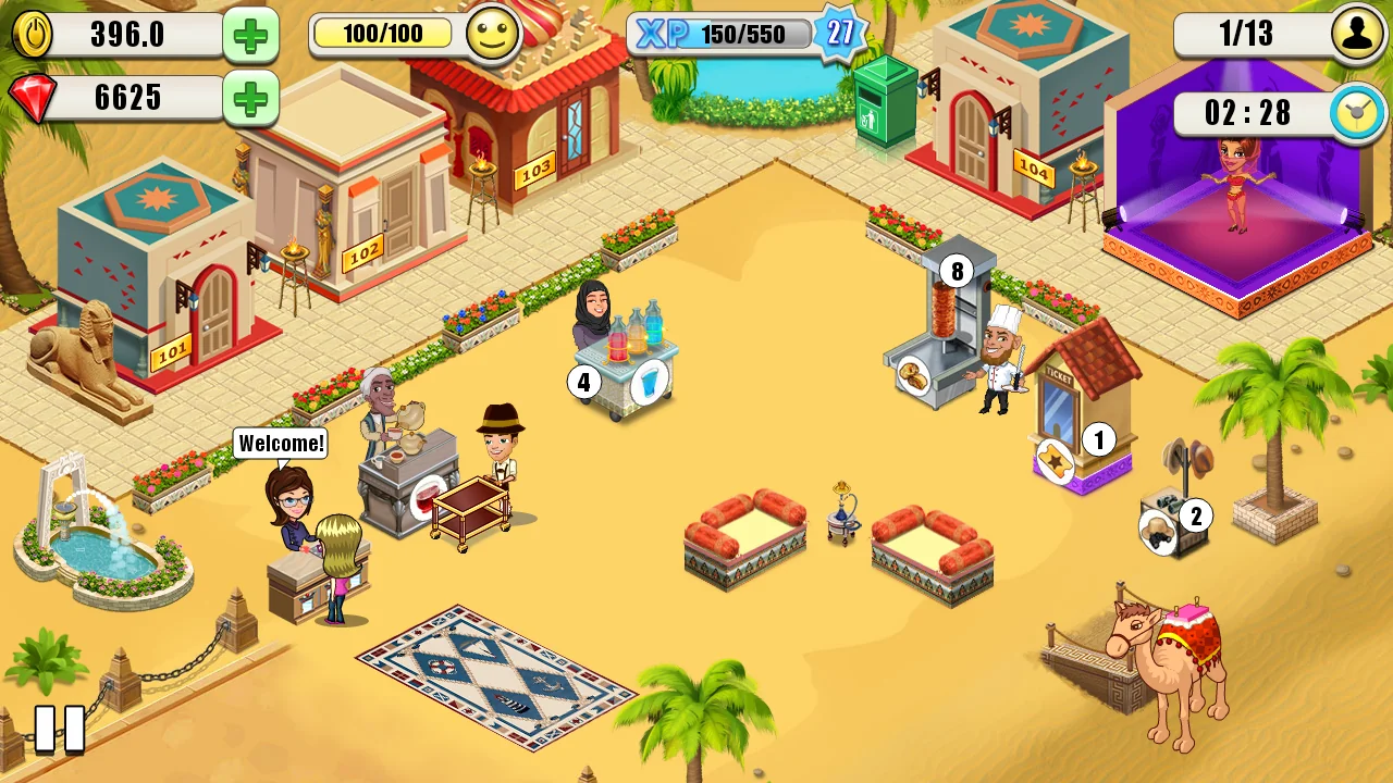 Ảnh chụp màn hình Resort Tycoon 6