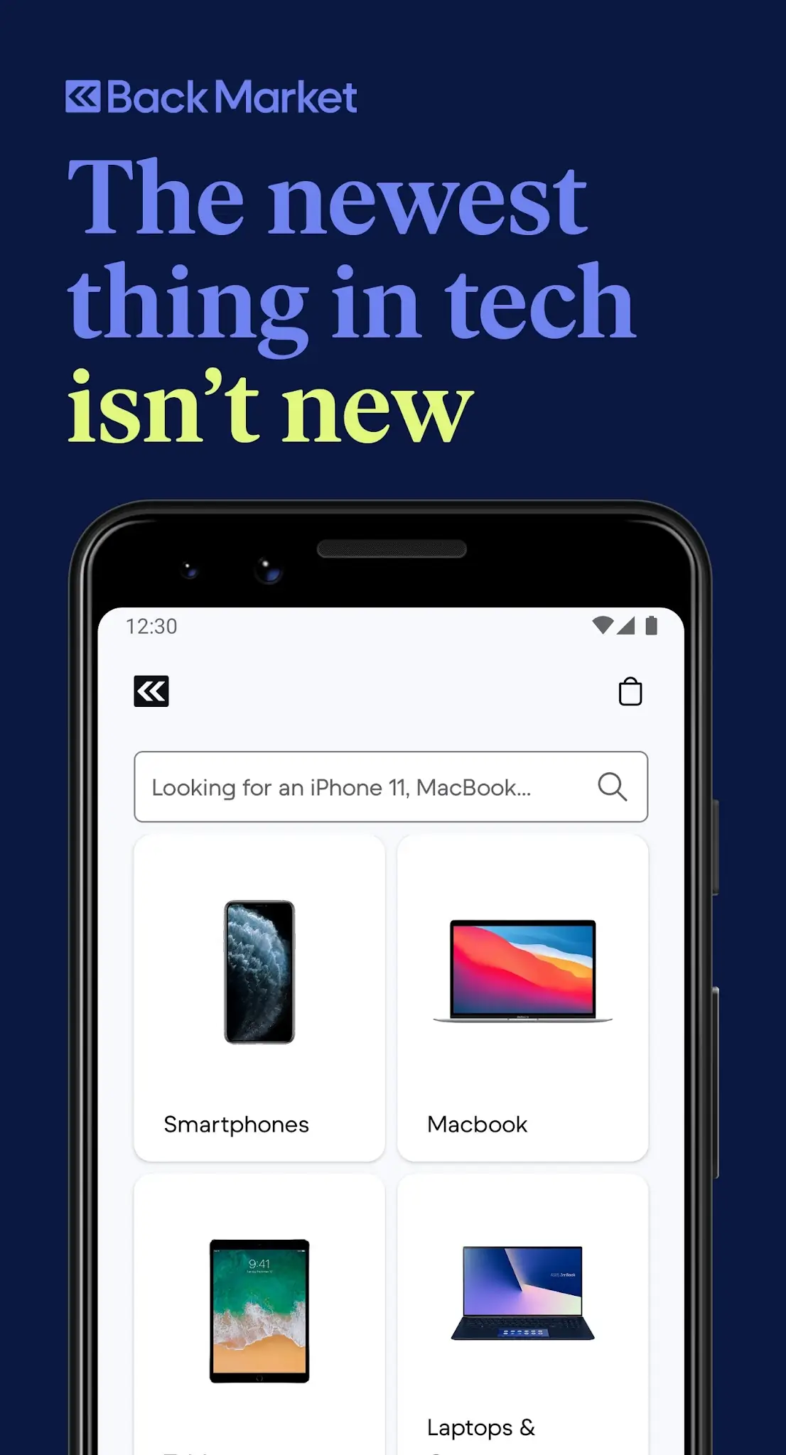 Screenshot Back Market 1