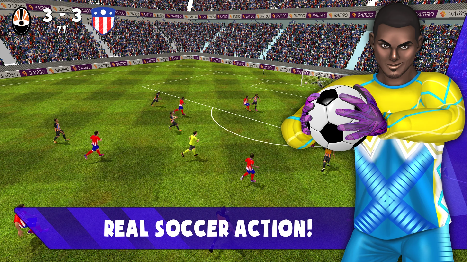 Скриншот Soccer Goalkeeper: Match Hero 5