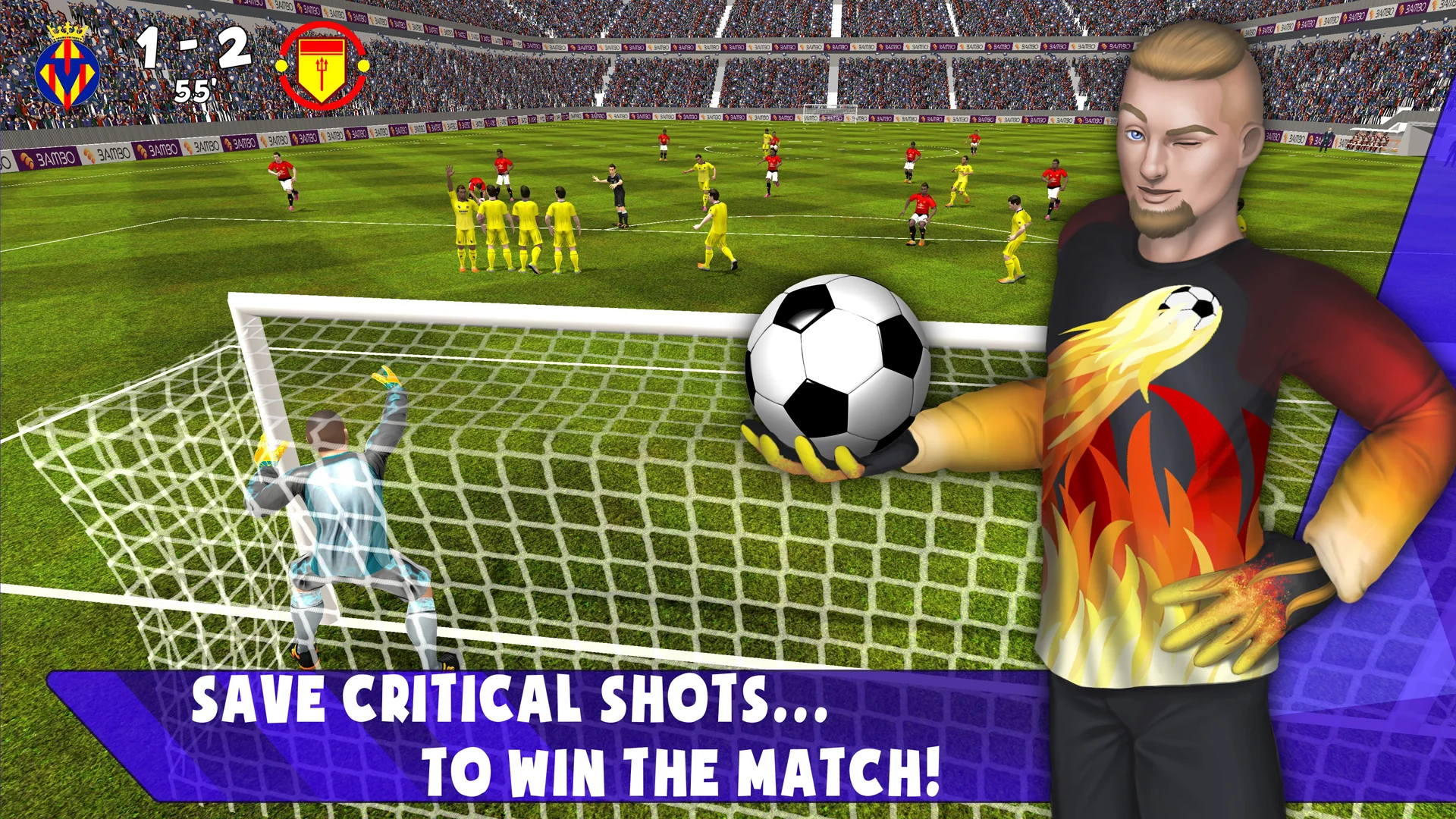 Скриншот Soccer Goalkeeper: Match Hero 6