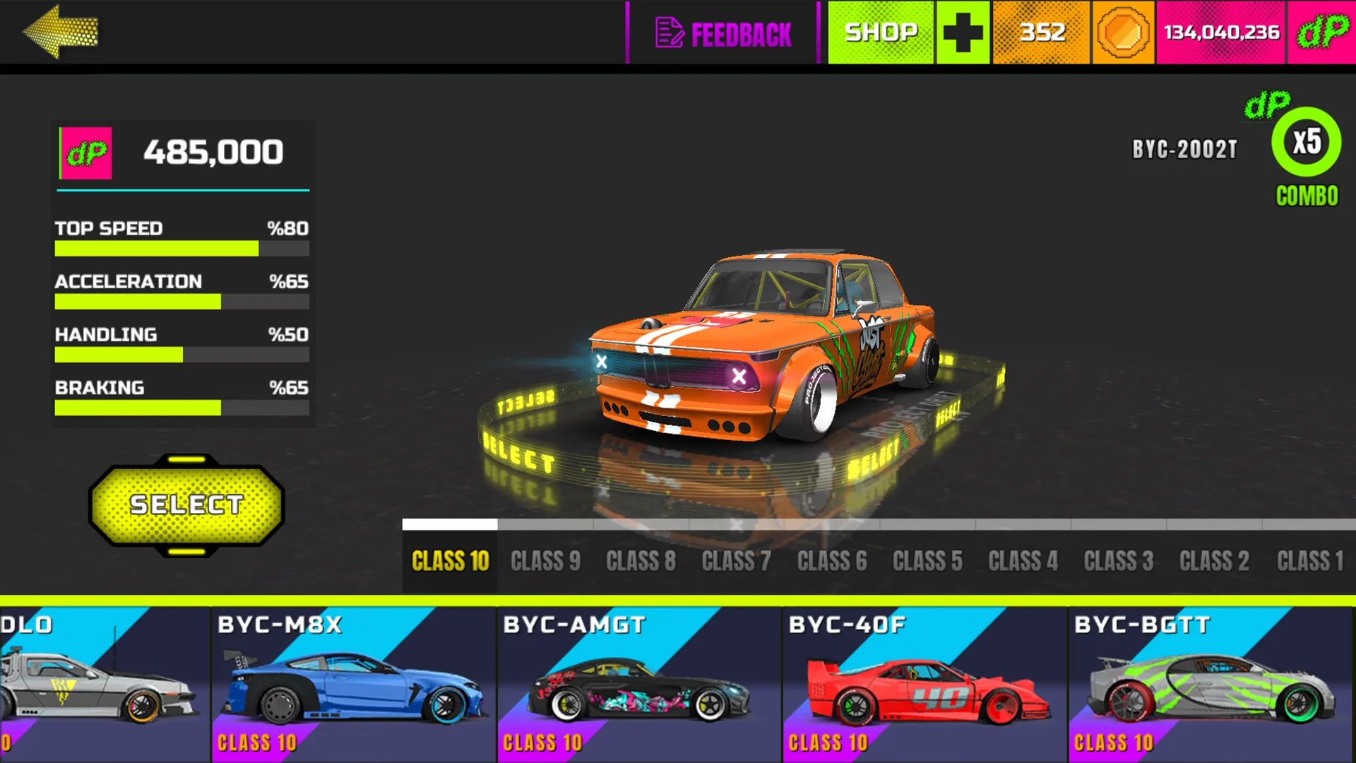 Project Drift 2.0 : Online képernyőkép 6