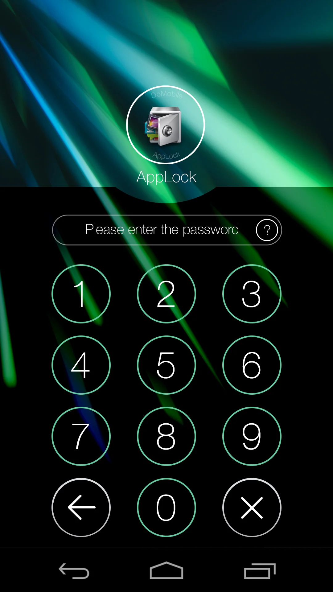 Captură de ecran AppLock Theme Beam 1