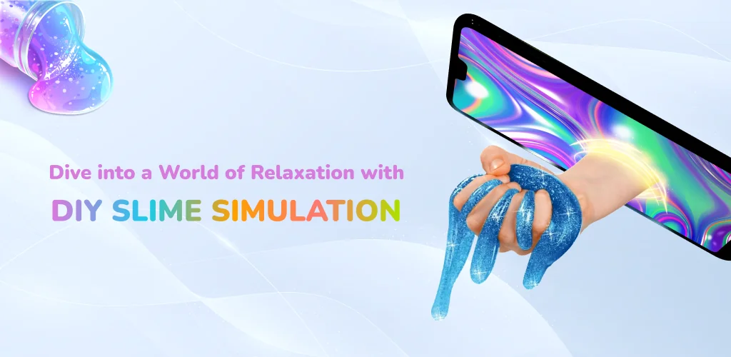 DIY Slime Simulator ASMR Art aplikace obálka pro Android