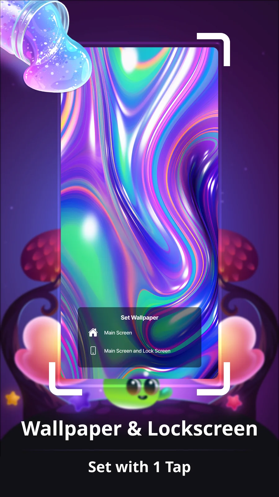Snímek obrazovky DIY Slime Simulator ASMR Art 5