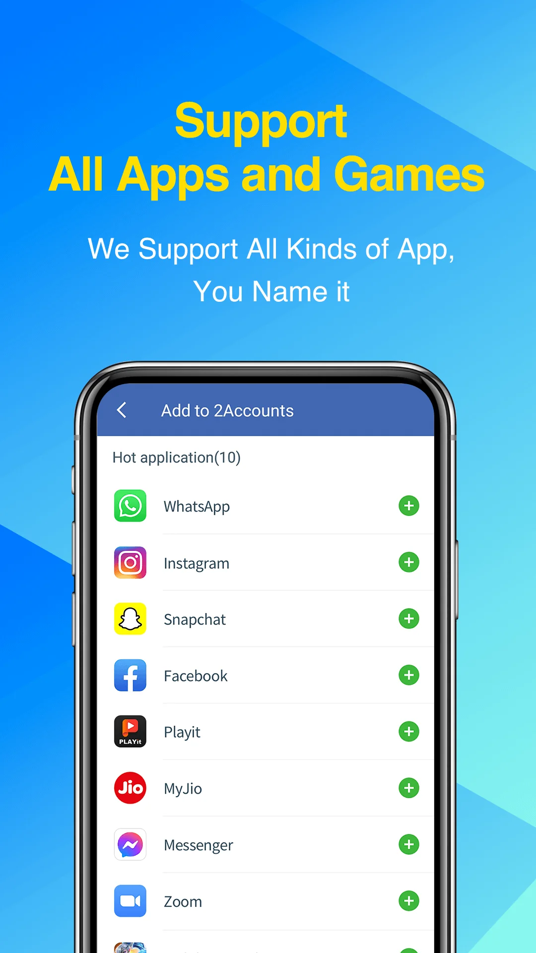 Snímek obrazovky 2Accounts - Dual Apps Space 4