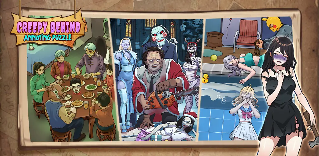 Casse-têtes cauchemardesques jeu cover art for Android