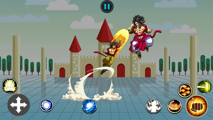 Скриншот DBZ : Super Goku Battle 4