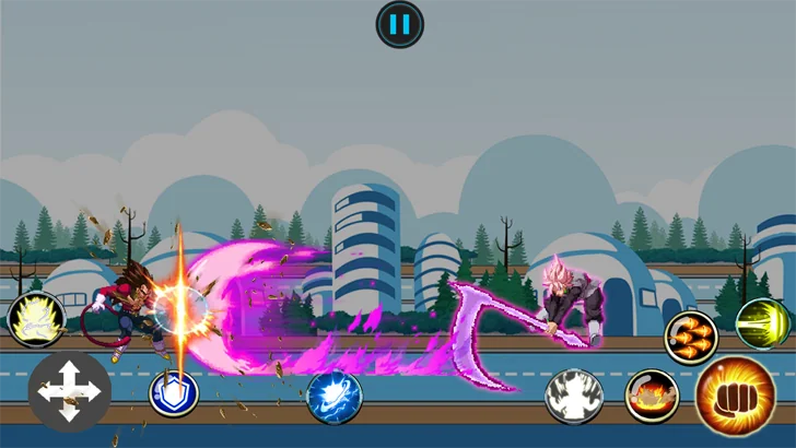 Скриншот DBZ : Super Goku Battle 6