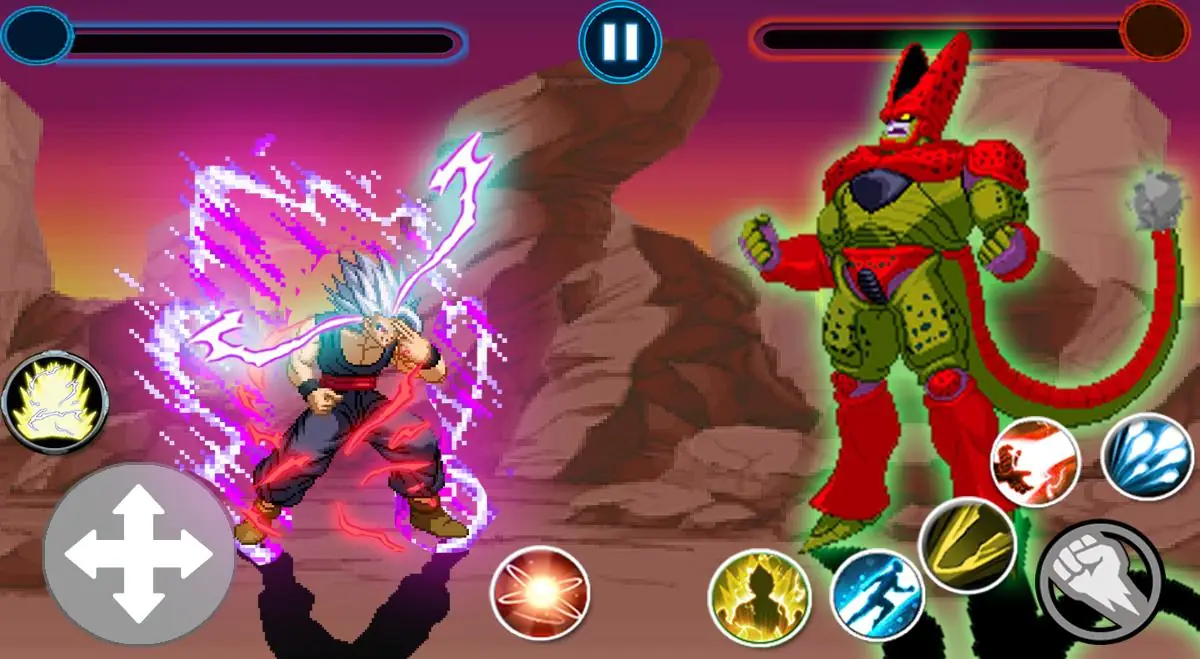 Скриншот DBZ : Super Goku Battle 7
