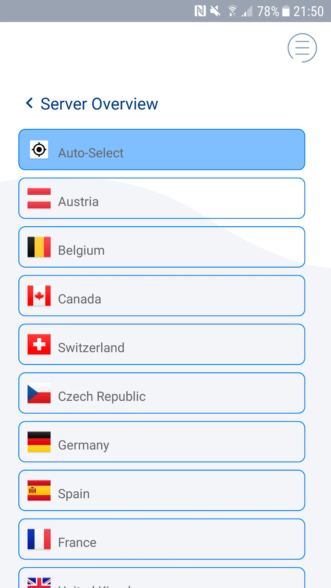 Ảnh chụp màn hình VPN secure fast proxy by GOVPN 3