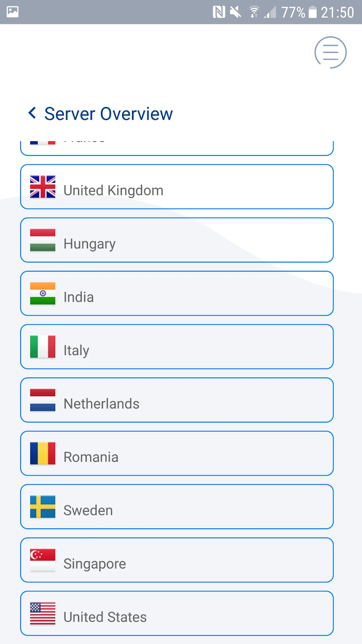 Ảnh chụp màn hình VPN secure fast proxy by GOVPN 4