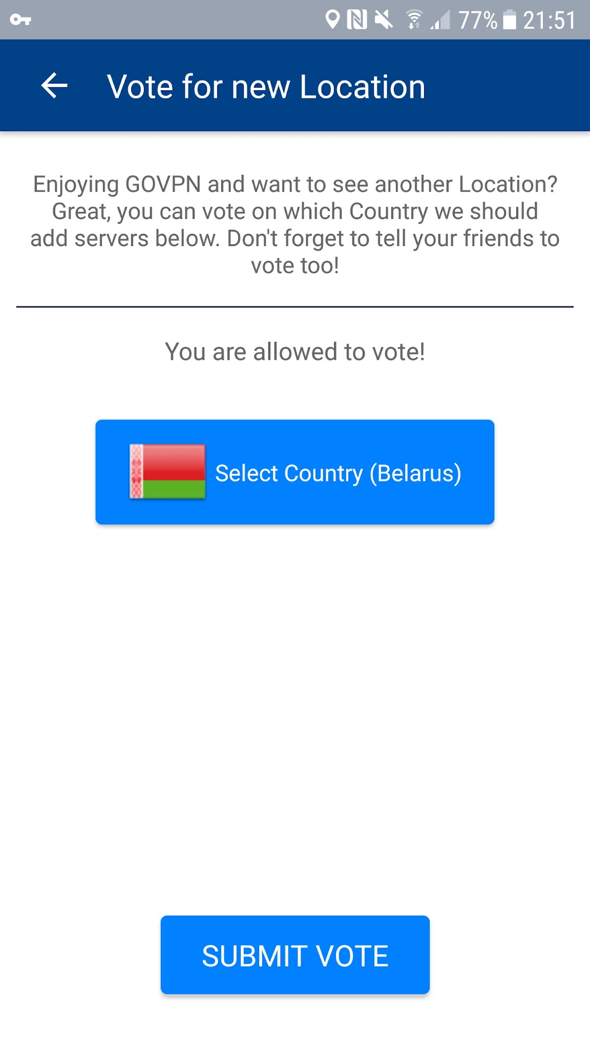 Ảnh chụp màn hình VPN secure fast proxy by GOVPN 6
