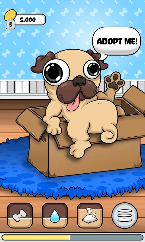 Ekran Görüntüsü Pug - My Virtual Pet Dog 1